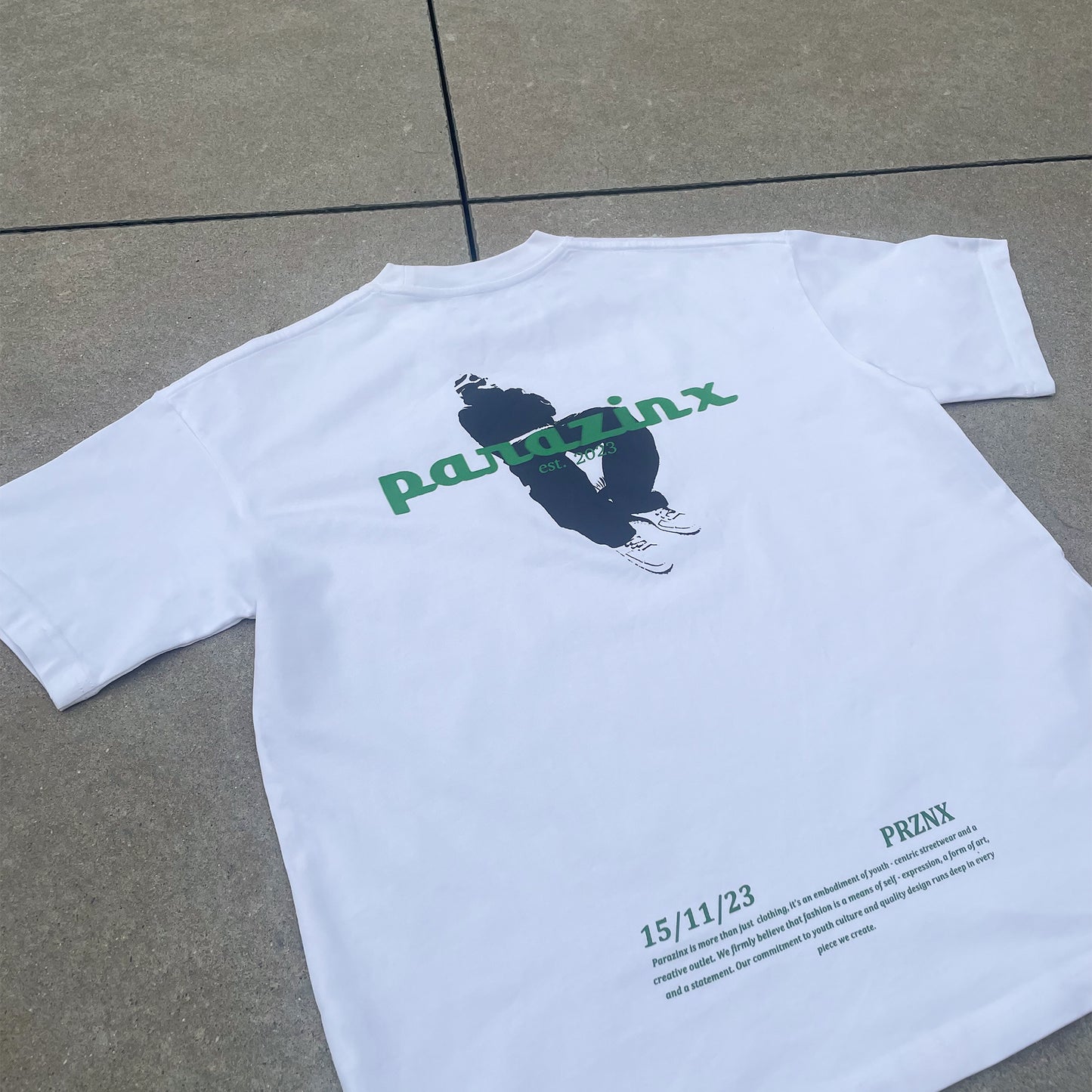 Parazinx T-shirt with backprint