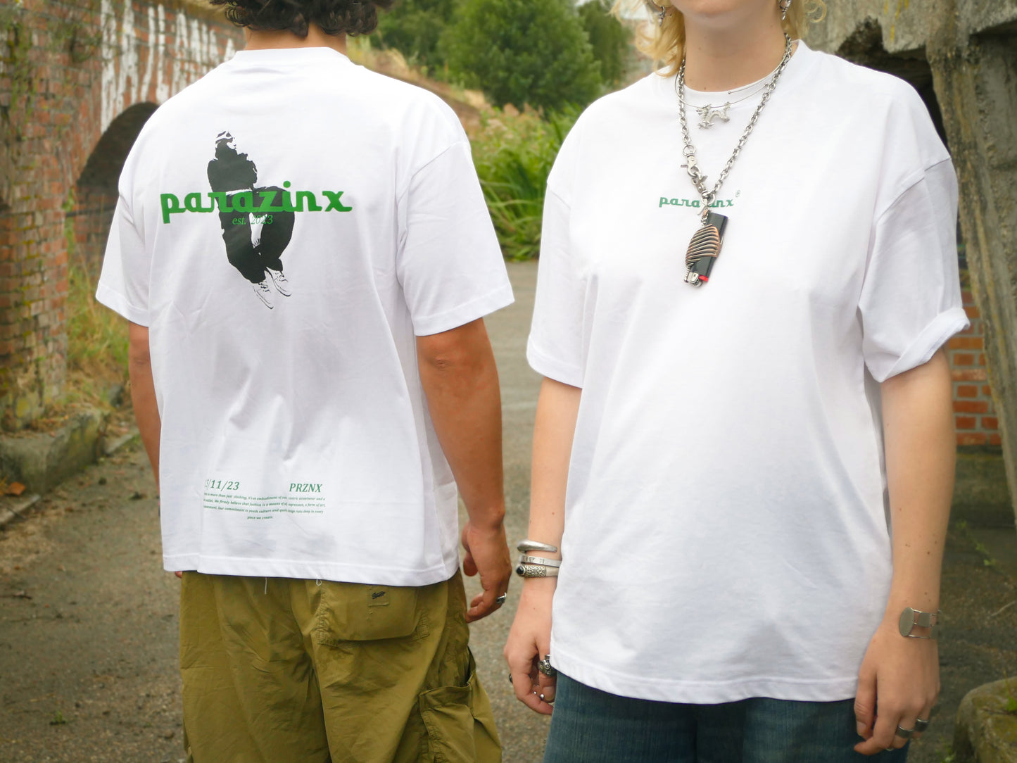 Parazinx T-shirt with backprint